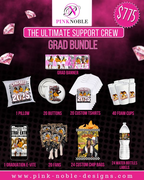 THE ULTIMATE SUPPORT CREW GRAD BUNDLE(custom)